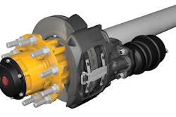 SAF INTEGRAL Air Disc Brake Axle Brake System with P89 Wheel End Package