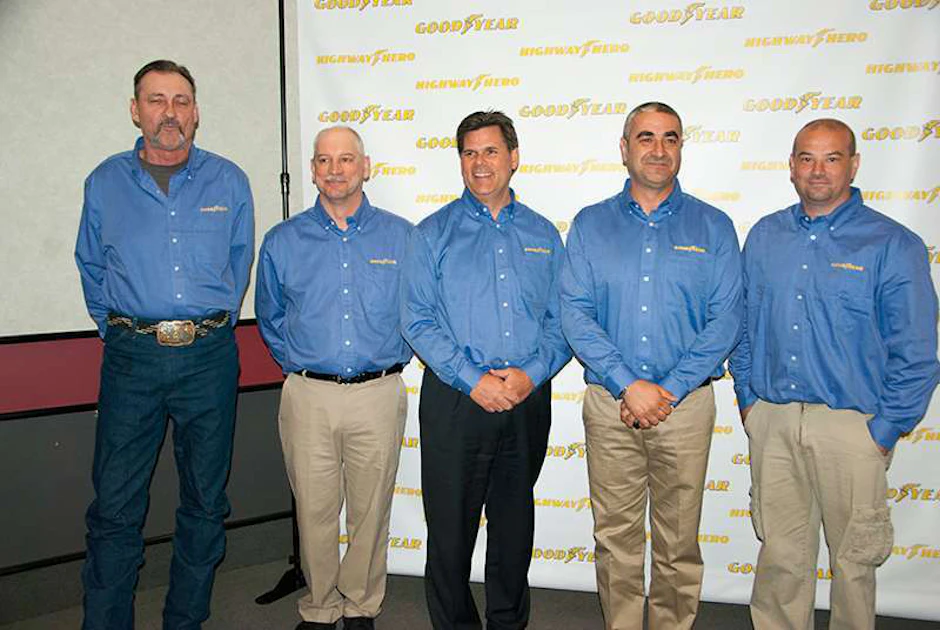 Goodyear Auto Rescue Goodyear Highway Hero risked life at burning tanker wreck | Commercial ...