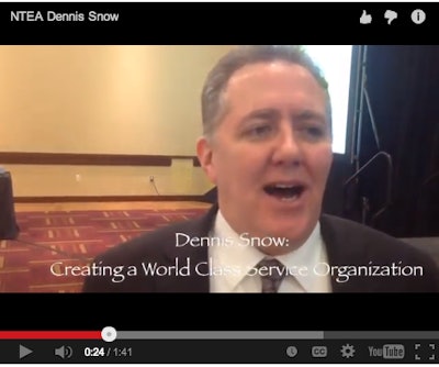 Dennis Snow runs through the basics of creating a great customer experience. (Click the image for a short video)