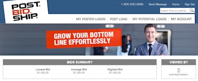 Post Bid Ship Bid Summary