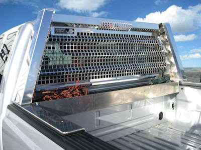 Highway Products’ Silverback Cab Guard looks sharp and is built rock-solid.