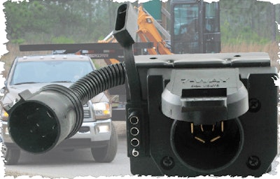 Trailer wiring connectors need to be checked every day.