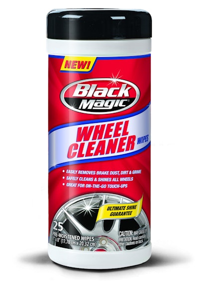 Black Magic Wheel Cleaner Wipes