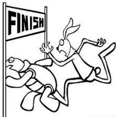 With its “slower is faster” approach, J&R Schugel’s trucks stay in top gear an average of 21 percent more often, resulting in a faster overall road speed.