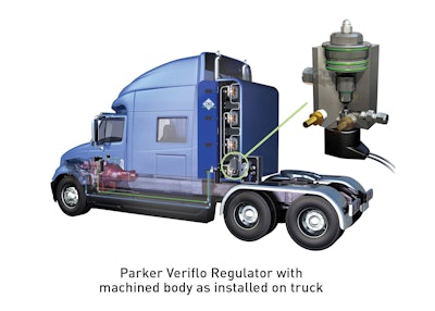 Parker CNG Vehicle Gas Regulator System