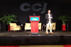 Dave Ross on May 21 speaking at the CCJ Spring Symposium in Franklin, Tenn.