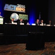 DTNA’s T.J. Reed outlines some of the challenges and opportunities facing OEMs in the natural gas market at the 2014 ACTExpo in Long Beach, Calif.