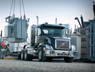 Volvo is halting production of the VNX, the company says. It intends to bring it back to market after “evaluating solutions that will allow us to offer it in the future,” says company spokesperson Brandon Borgna.