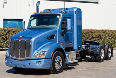 Peterbilt Marketing Manager Charles Cook said continued construction of natural gas fueling stations around the country is brining more nat gas buyers to the table, and that trend will be a big factor in future adoption of natural gas-powered trucks, he said.
