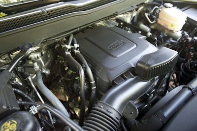 The 360hp 6.0L makes 301hp when switched over to CNG.