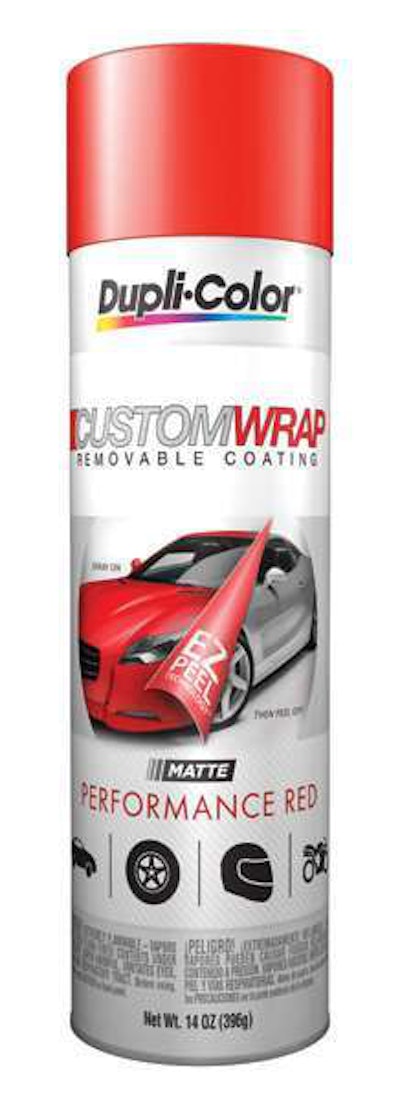 Peel away spray paint top
