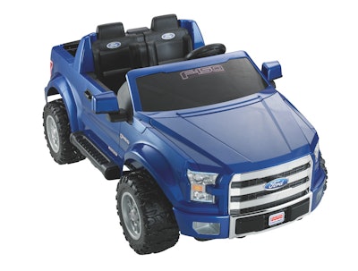 Fisher Price - Power Wheels F150 - white background