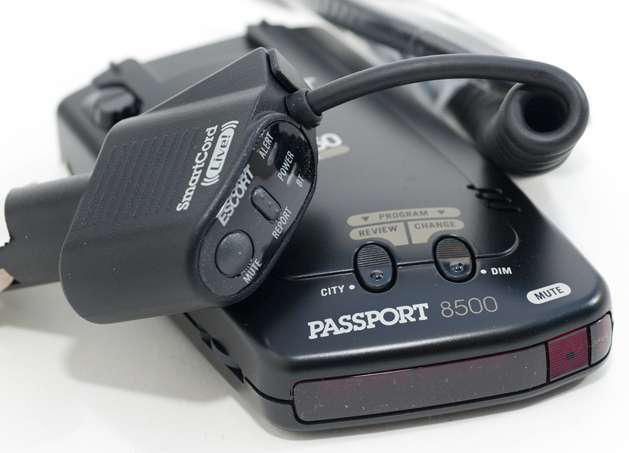 Escort Live and a Passport 8500 make great driving partners.