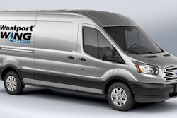 Westport Transit van