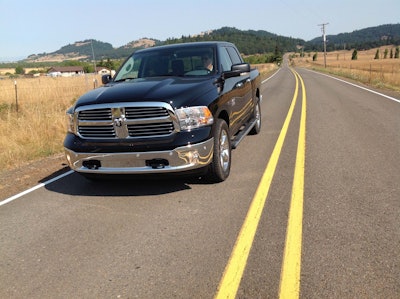 The 2014 EcoDiesel Ram 1500 is quiet and smooth on the road. Fuel economy is outstanding.