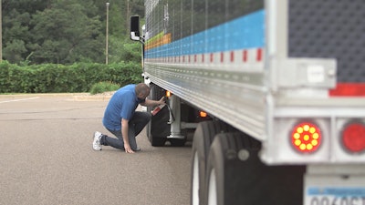 CLICK HERE to view the latest options for electronic driver vehicle inspections. Photo courtesy of PeopleNet