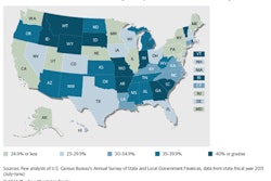Click to enlarge. (See related post below for a link to slides detailing state and federal transportation spending.)