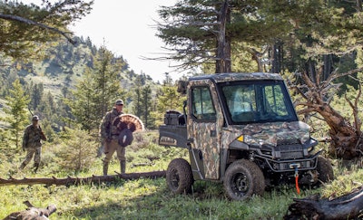 Ranger EV is an ideal machine for hunters who need stealth.