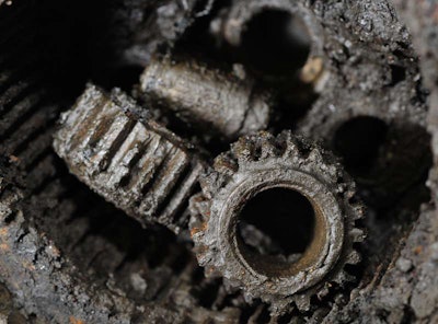 The little planetary gears are the weakest internal link and broken teeth will work their way into other gears wreaking havoc in short order.