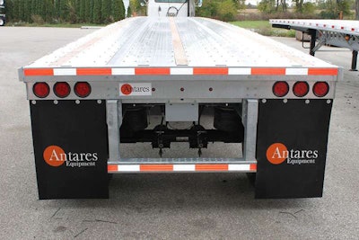 Antares Equipment flatbed trailer