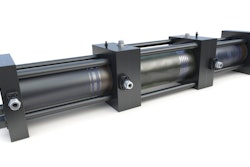 Trillium CNG says its new 7-inch HY-C compressor can achieve fill rates up to 20 gas-gallon-equivalents per minute.