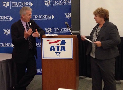 Card and Brewster (ATA photo)