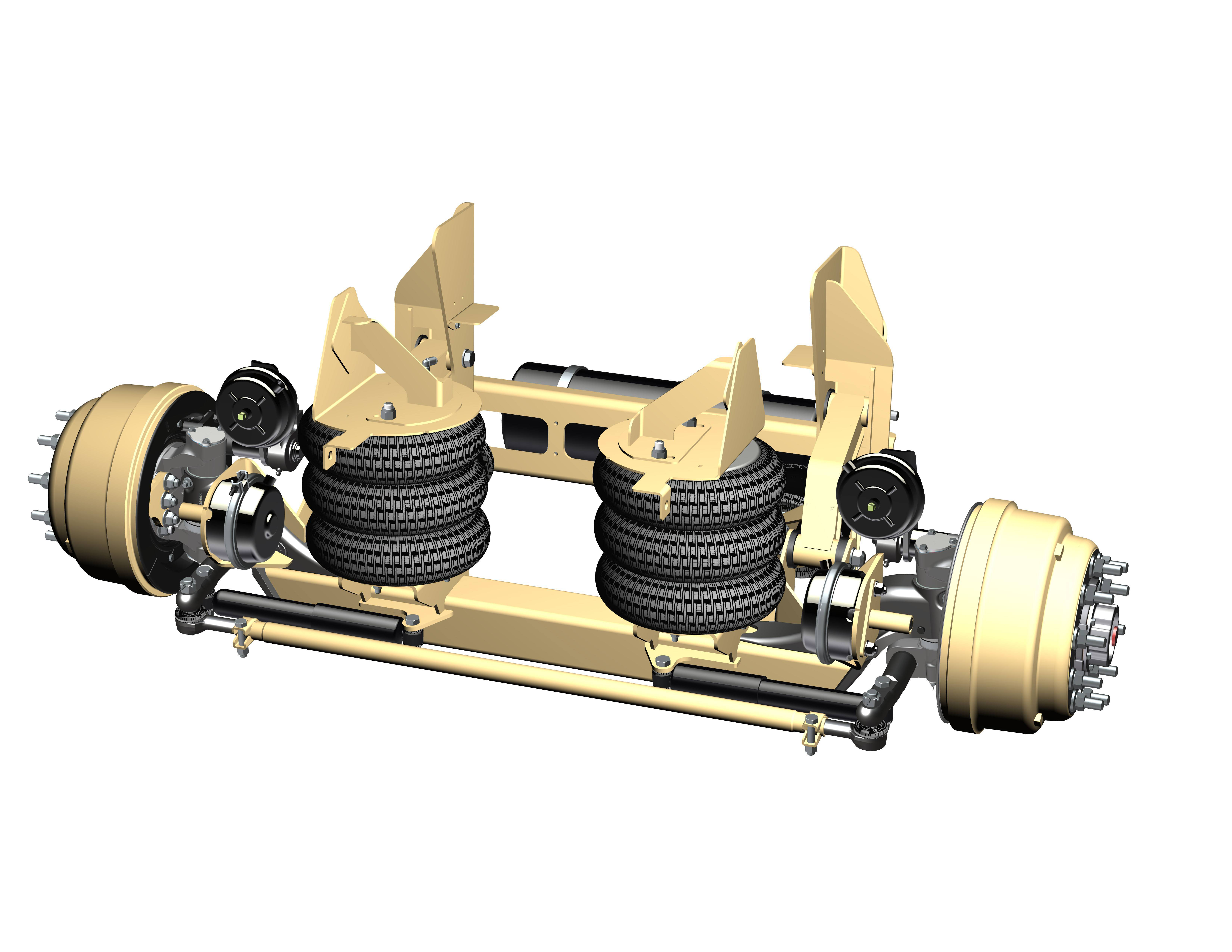 Ridewell RSS-233 20K Steerable Auxiliary Suspension System