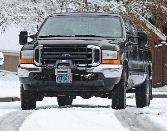 I tested our Hankook snow tires in a variety of winter driving conditions from heavy rain on the valley floor to snow and rain mixed, to heavy, wet snow in the higher elevations.