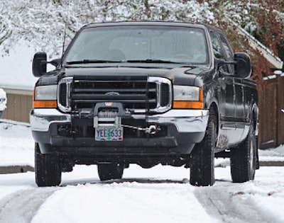 I tested our Hankook snow tires in a variety of winter driving conditions from heavy rain on the valley floor to snow and rain mixed, to heavy, wet snow in the higher elevations.