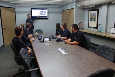 AIM NationaLease has three full-time trainers who travel the country to teach technicians onsite.