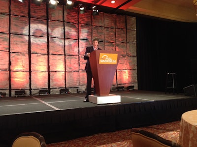 Annette Sandberg, principal of TranSafe Consulting, speaks that CCJ Fall Symposium