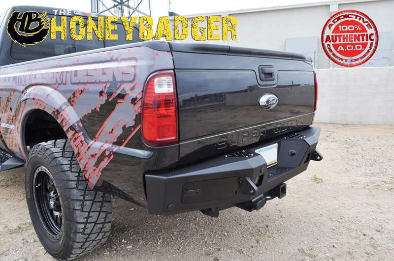 Honey Badger bumper web