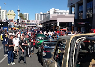 SEMA 2014 outside