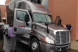 CLICK on the image to see a photo gallery of satellite TV options for fleets.