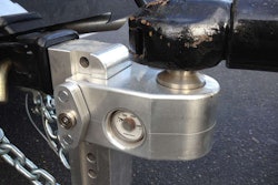 Accessories such as this WeighSafe Hitch can let drivers know right away if the tongue wight is within the truck’s factory specs.
