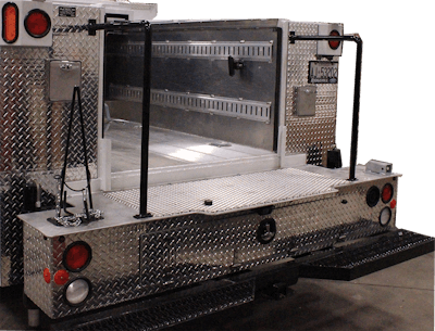 Pride Bodies aluminum mechanics bumper