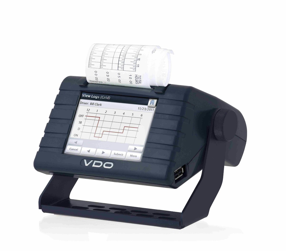 VDO RoadLog ELD software updated for 34-hour restarts | Commercial