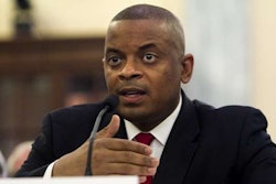 Transportation Secretary Anthony Foxx speaking at the Senate’s Wednesday-held hearing on highway funding. Photo from The Hill