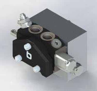 Bucher RT520 dump hoist valve