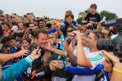 Robby Gordon wins final stage of the 37th Dakar Rally to finish 19th overall in a field of 137 entries.