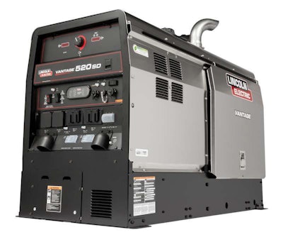 Lincoln Electric Vantage 520 SD diesel welder/generator
