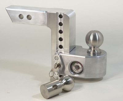 The Weigh-Safe 6″ Hitch Drop Shank kit as tested by HWT staff.