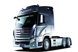 Hyundai’s Xcient, released in 2013, was billed as a “global player,” but has only been released in the Asian market.