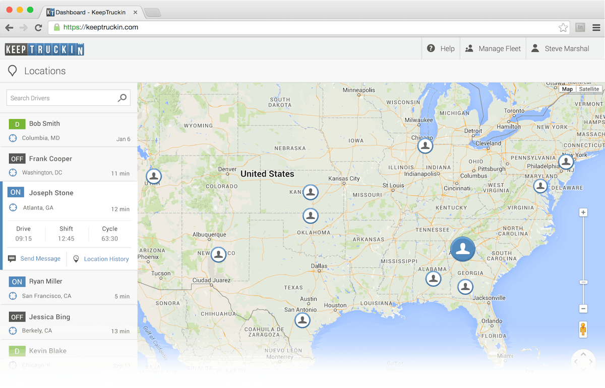 KeepTruckin adds GPS tracking to free elogging app Commercial