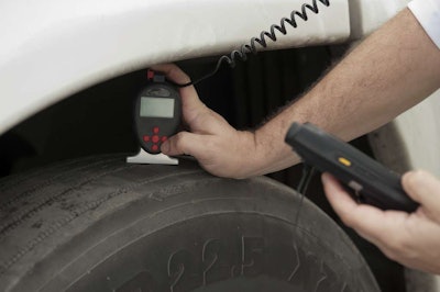 Michelin Tire Care checking tread depth