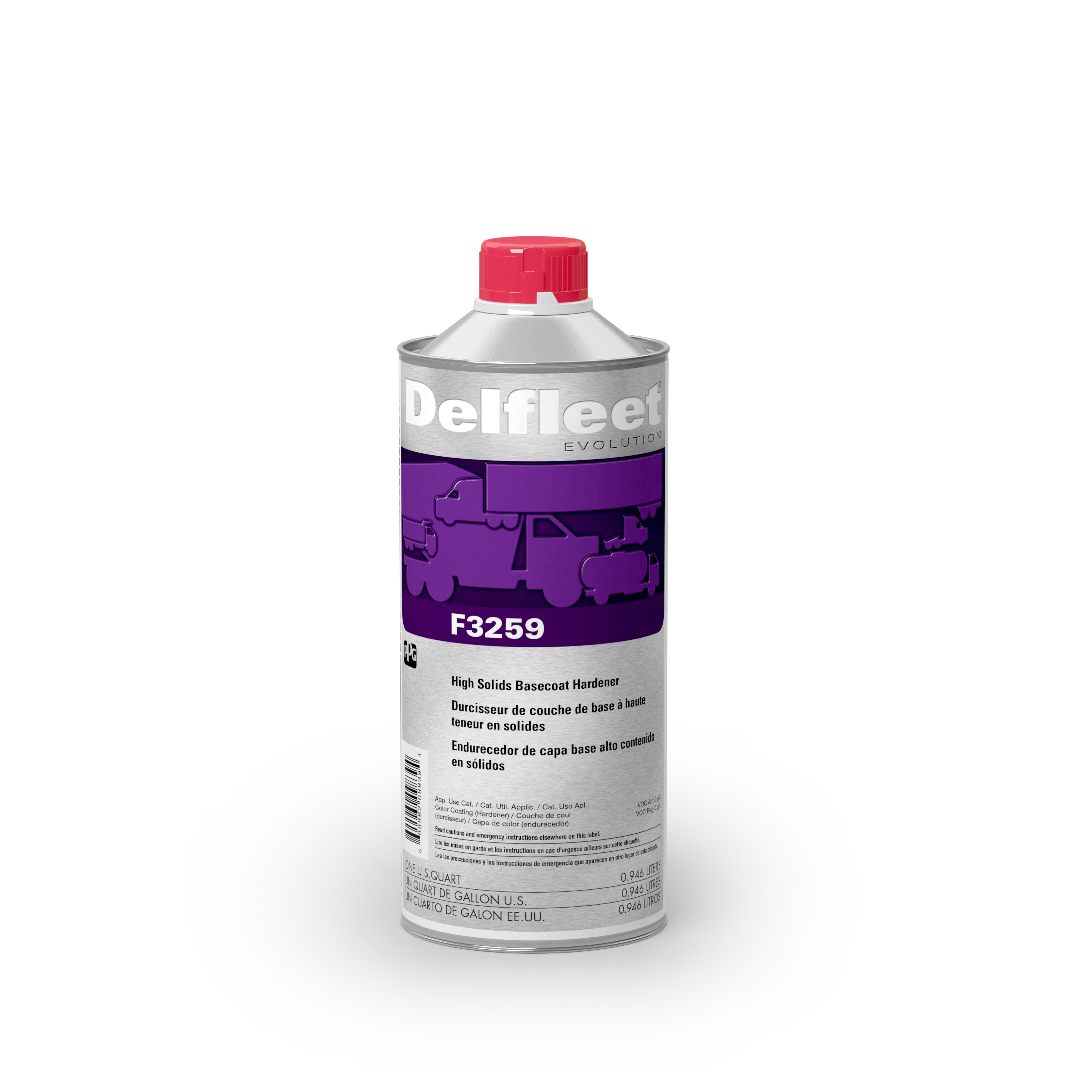 PPG Delfleet Evolution F3259 HS Basecoat Hardener