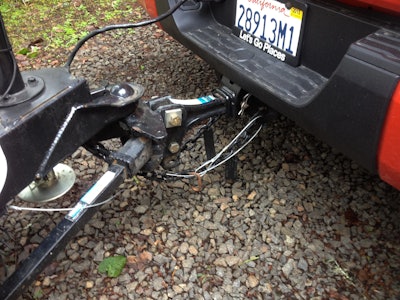 Pickups towing trailered loads more than 5,000 pounds need to pay attention to the hitch being used.