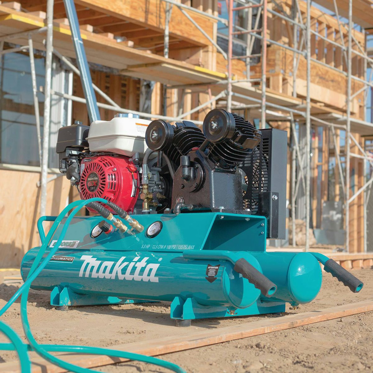 Makita mac5501g 5.5 hp big bore gas air compressor hot sale