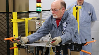 Skilled trade and production workers at Ford Dearborn Truck Plant and now, at Kansas City Assembly Plant, receive more than 400 hours of intensive training to support production of aluminum-body pickups.
