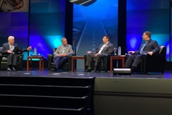 A TCA panel discusses safety during the annual convention, March 10. From left: Pat Kuehl, Bob Peterson, Rob Penner, Brian Fielkow